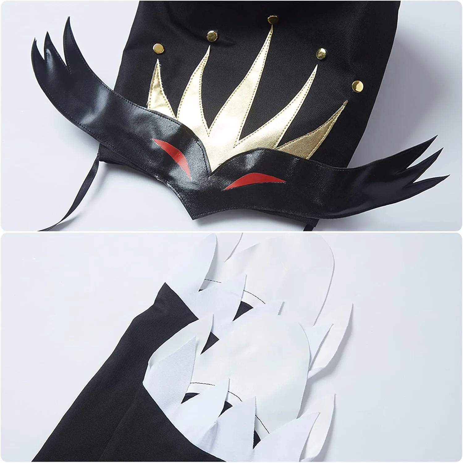 AwwwCos Anime Stolas Cosplay Costume Cloak Tops Pants Full Set with Hat Unisex Outfits Halloween Props