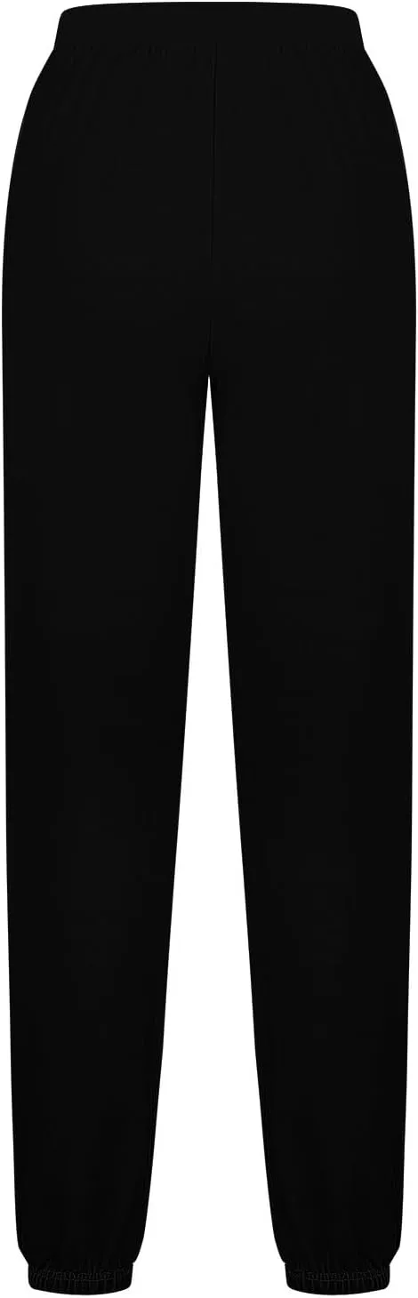 Binmer Custom Sweatpants Jogger Pants for Womens, Personalized Design Your Own Add Image Text Photo Drawstring Sport Trousers