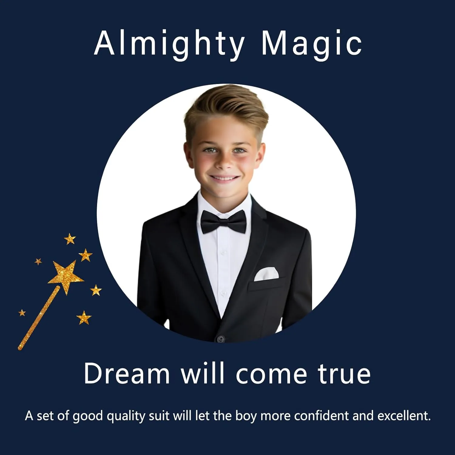 Boys Slim Fit Suits for Boys Suit Set Boy Dresswear Ring Bearer Outfit Kids Suits Boy Wedding Dress