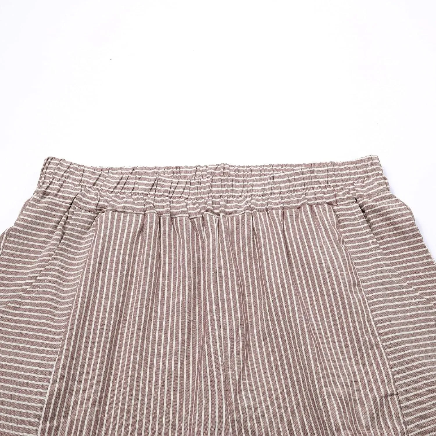 Capri Pants for Women Cotton Linen Pants,Summer Wide Leg Casual Loose Drawstring High Waist Palazzo Pants