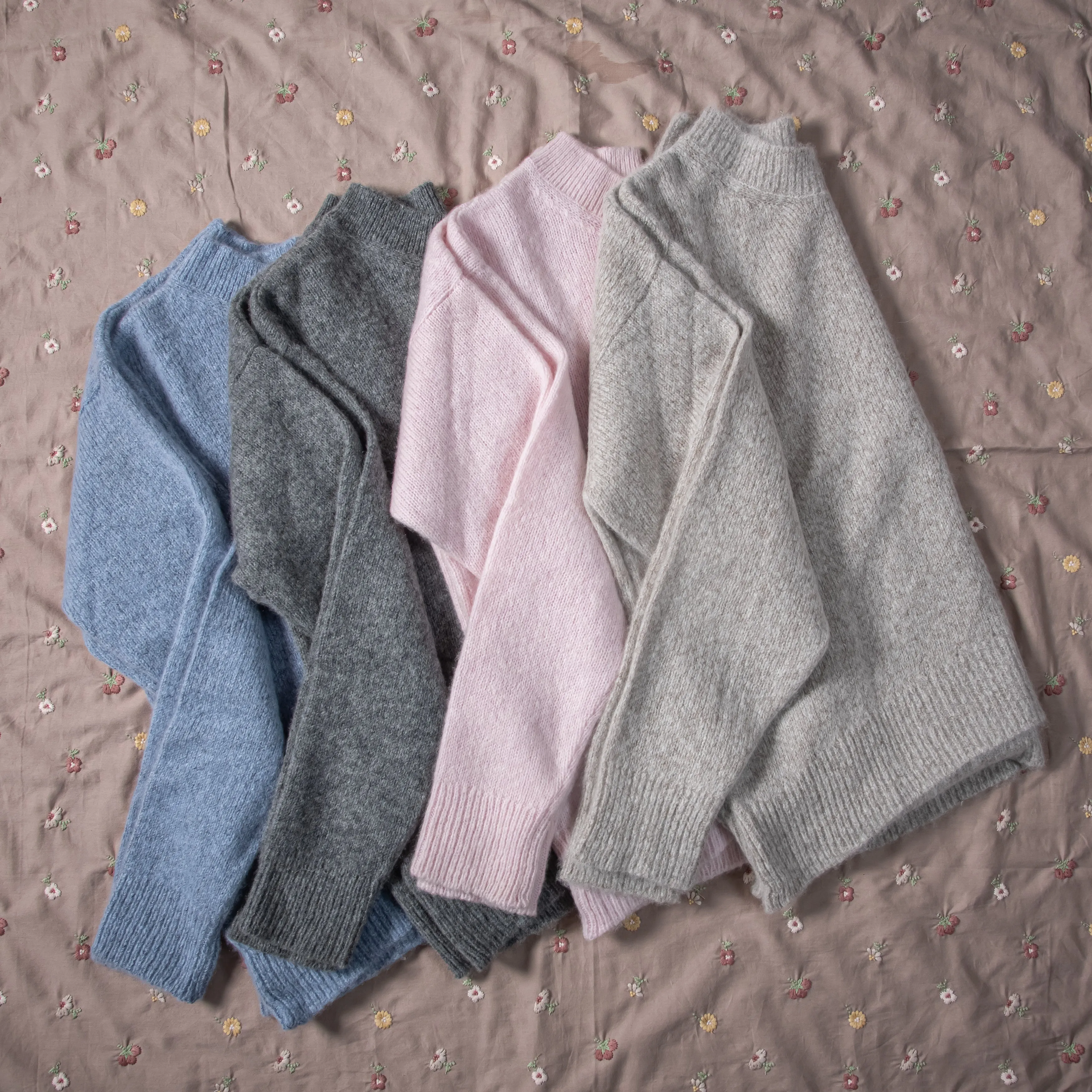 Cashmere hug sweater (Women) - Atlantic