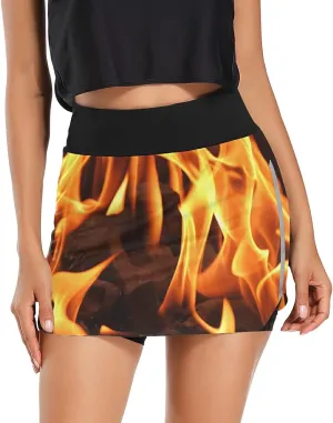 Cindly Women Tennis Skirts Golf Skorts with Pockets Athletic Skorts for Workout Running