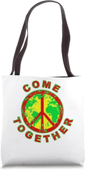 Come Together Rasta Tote Bag