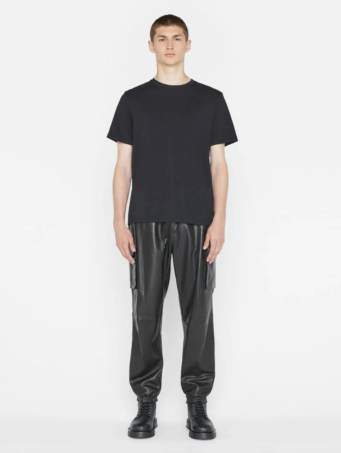 Duo Fold Short Sleeve Tee - Noir