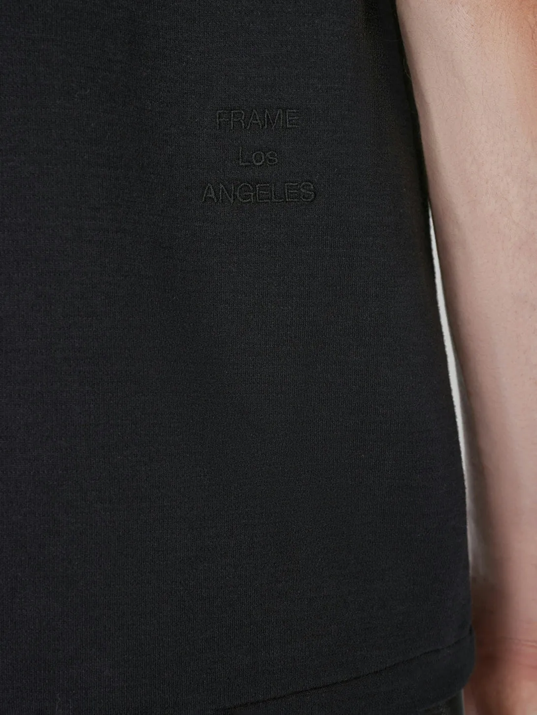 Duo Fold Short Sleeve Tee - Noir