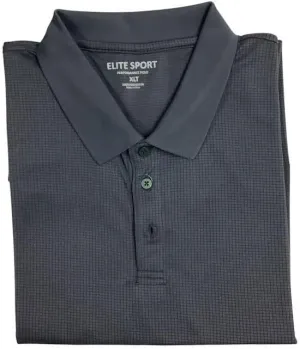 Elite Sport Big and Tall Moisture Wicking Performance Polo in 8 Colors to Size 10X Big and 6X Tall