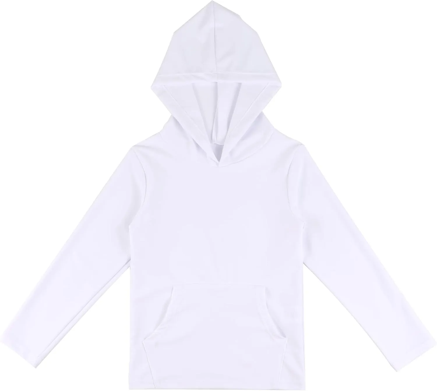 ESTAMICO Boys Hooded Rash Guard Shirts Kids Long Sleeves Quick Dry Surf Shirt UPF 50  Sun Protection Swimwear for 2-12 Years