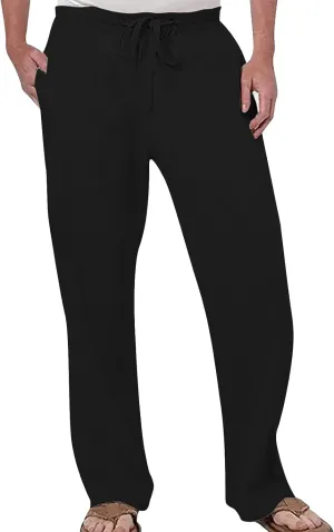 Fashion Joggers for Men Drawstring Wide Straight Leg Pants Regular Fit Long Pant Outdoor Hiking Trousers Chino Pants Slim Fit Mens Ice Skating Tights