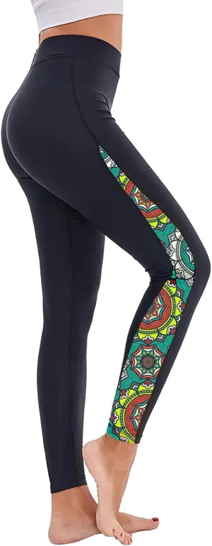 GEEK LIGHTING Swim Pants for Women Surfing Leggings SPF Swimming Tights Rash Guard Water Wetsuit Dive Kayaking Pants