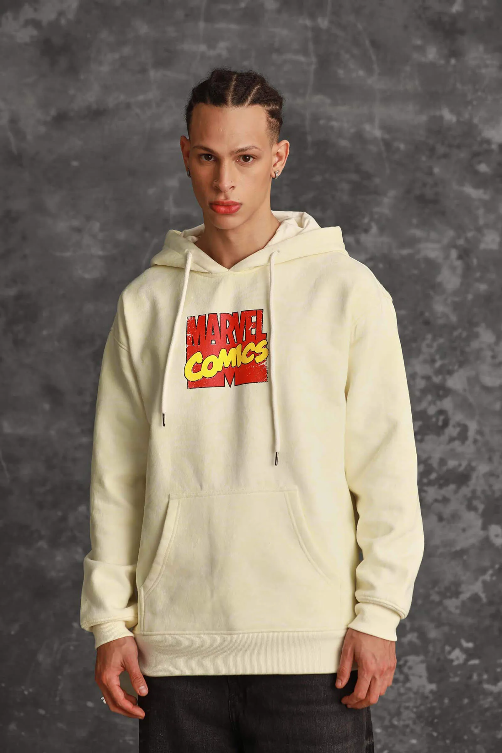 Marvel Solar Active Oversized Heavyweight Hoodie(Fleece)