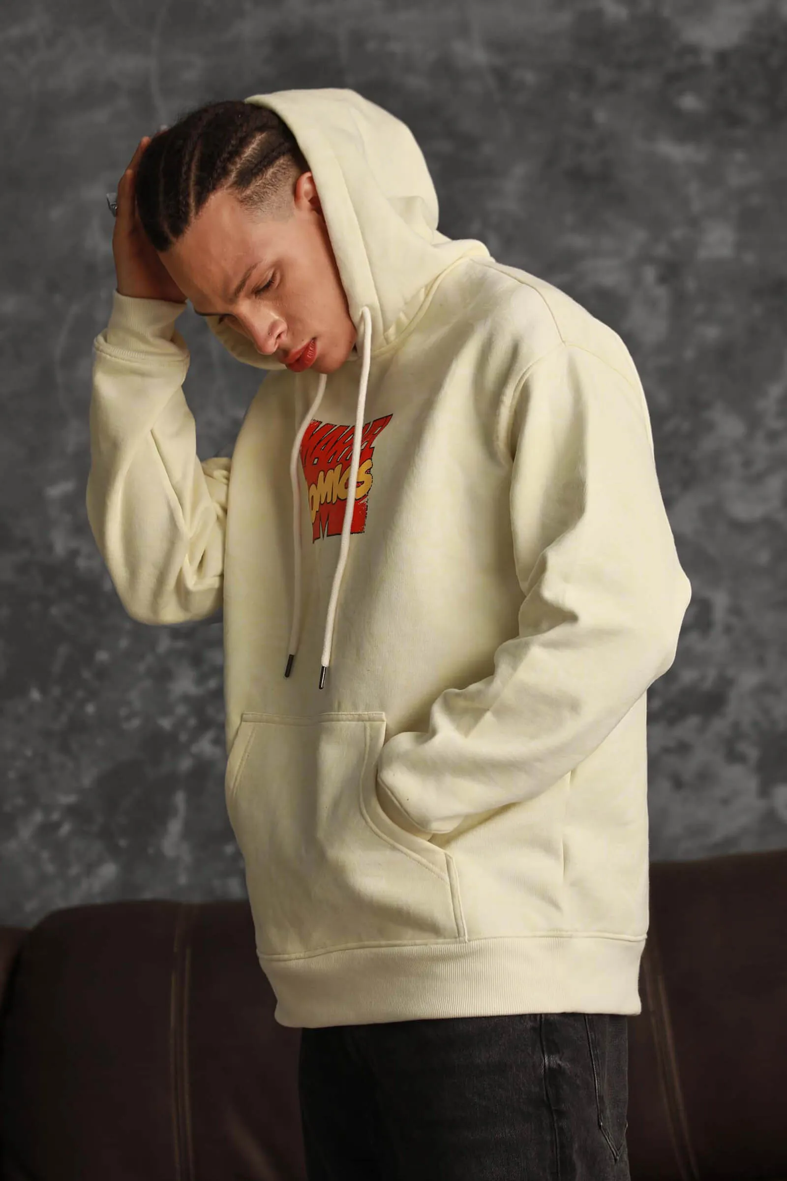 Marvel Solar Active Oversized Heavyweight Hoodie(Fleece)