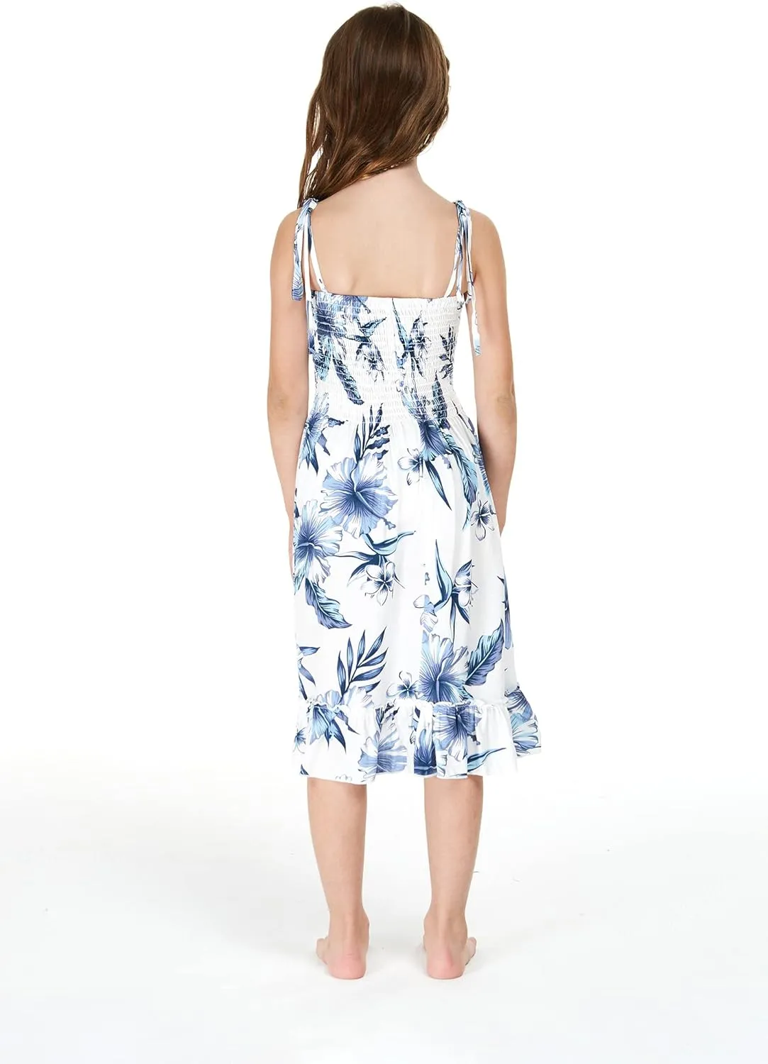 Matchable Family Hawaiian Luau Men Women Girl Boy Clothes in Day Dream Bloom