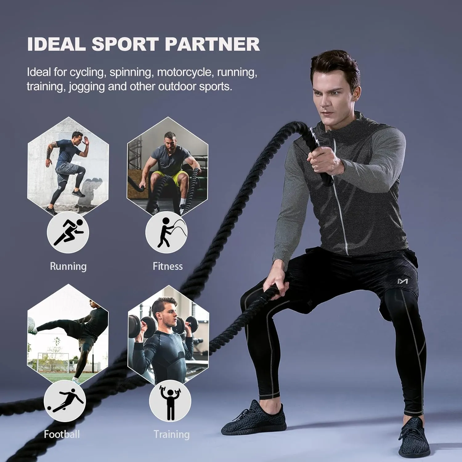 mens 5pcs Men's Compression Sets Pants Long Sleeve Shirt Athletic Shorts Running JacketShirt