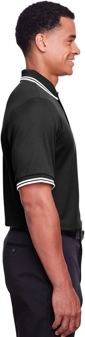 Men's Ford Oval Logo Tipped Short Sleeve Polo Shirt