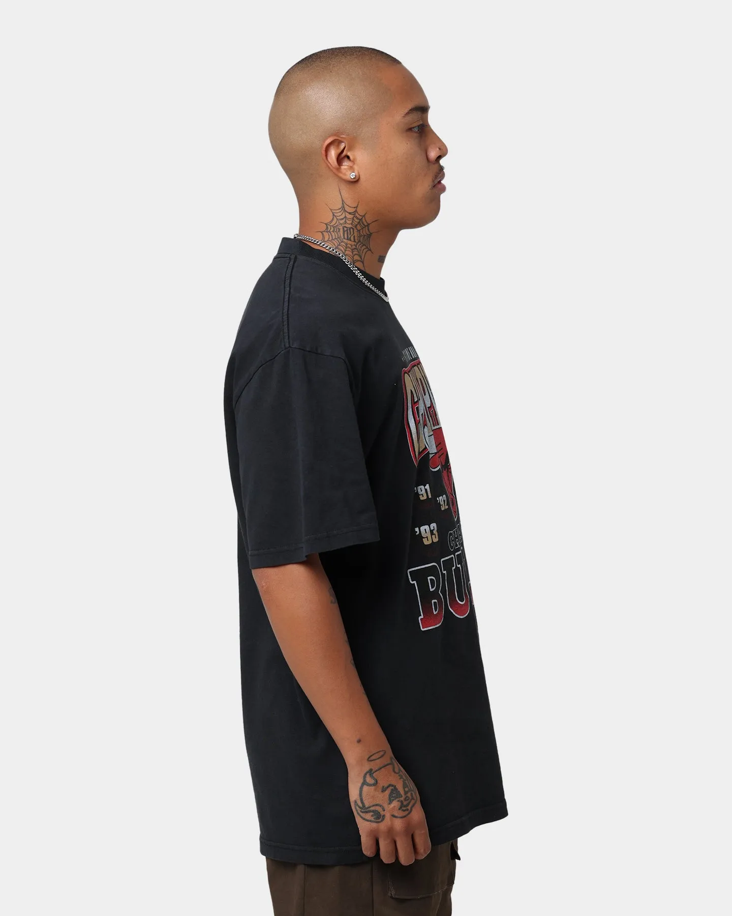 Mitchell & Ness Chicago Bulls Vintage Champ Tee Black