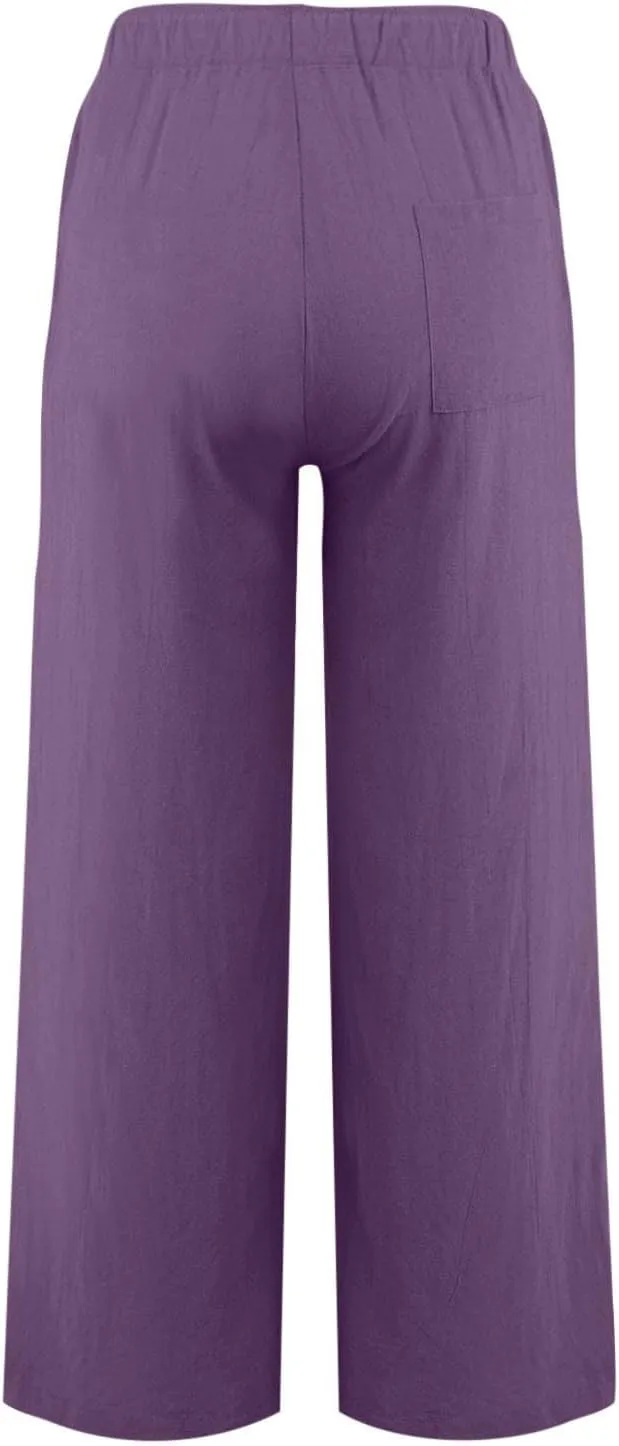 Pants for Women, Oversized High Waisted Straight Leg Pants Wide Casual Sweatpants