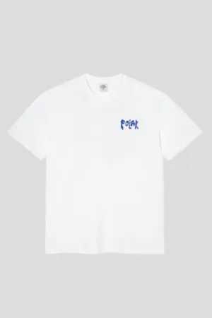 POLAR SKATE BEAR TEE - WHITE