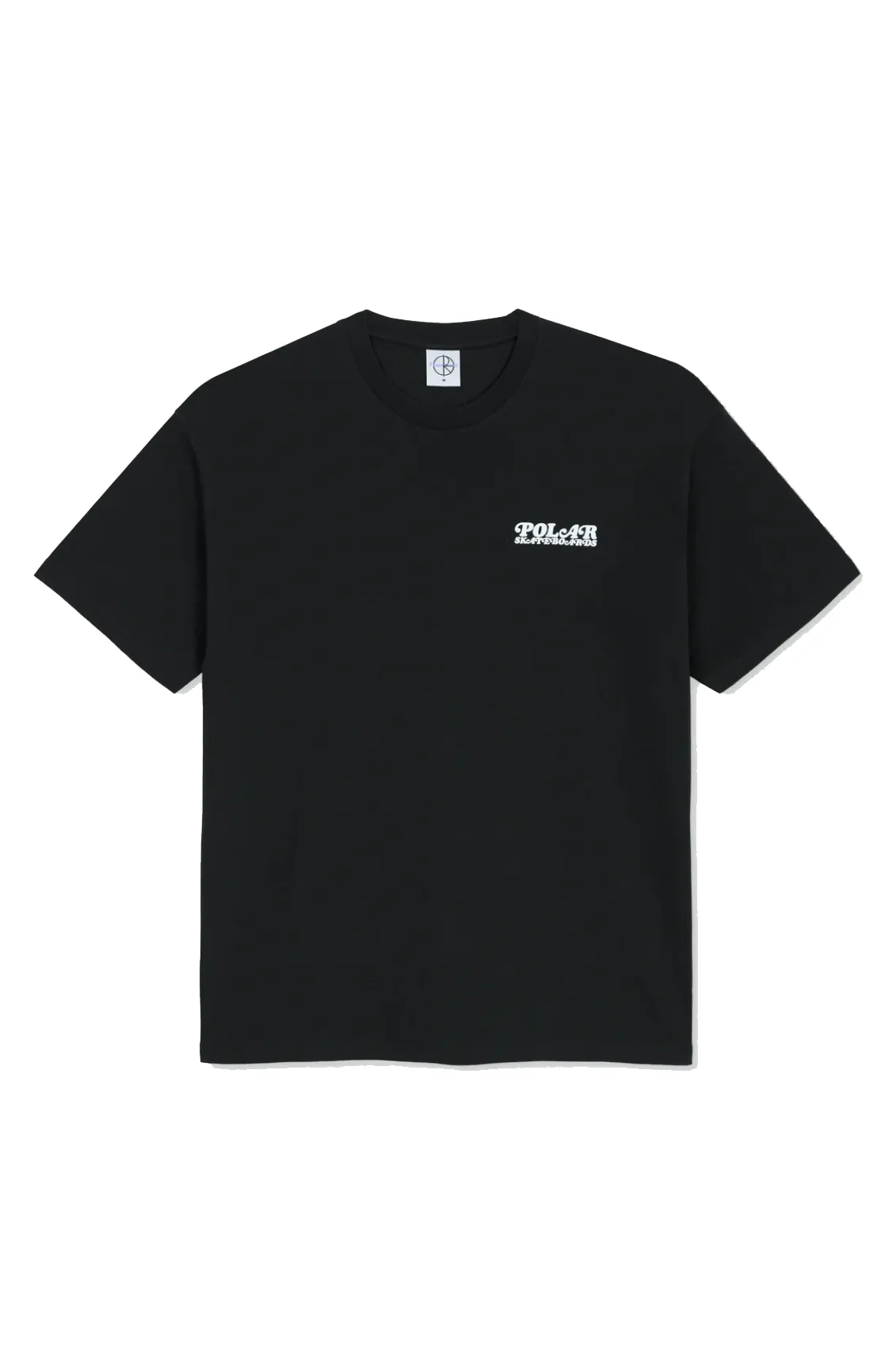 POLAR SKATE CO FIELDS TEE - BLACK