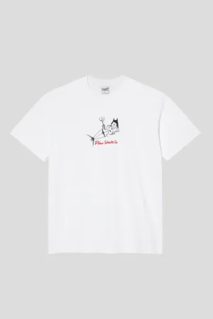 POLAR SKATE TEE DEVIL WOMAN - WHITE