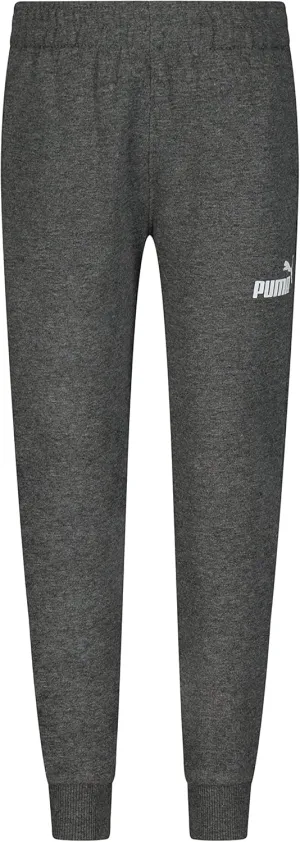 PUMA Boys' Core Logo Jogger, Side Seam Pockets, Elastic Waistband, Pull on Pant