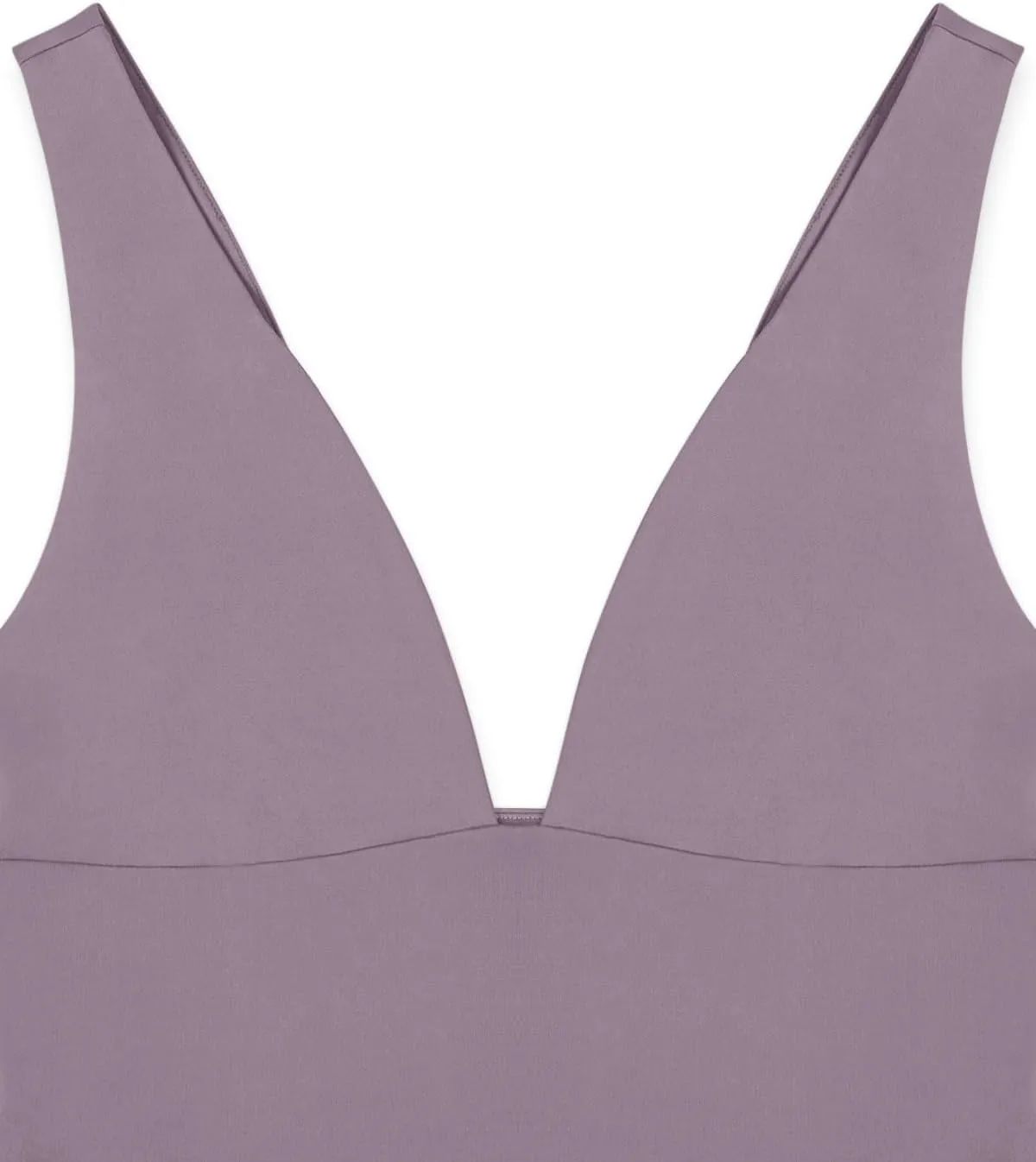 REORIA Women's Sexy Plunge Deep V Neck Sleeveless V Backless Tank Top Workout Yoga Crop Tops