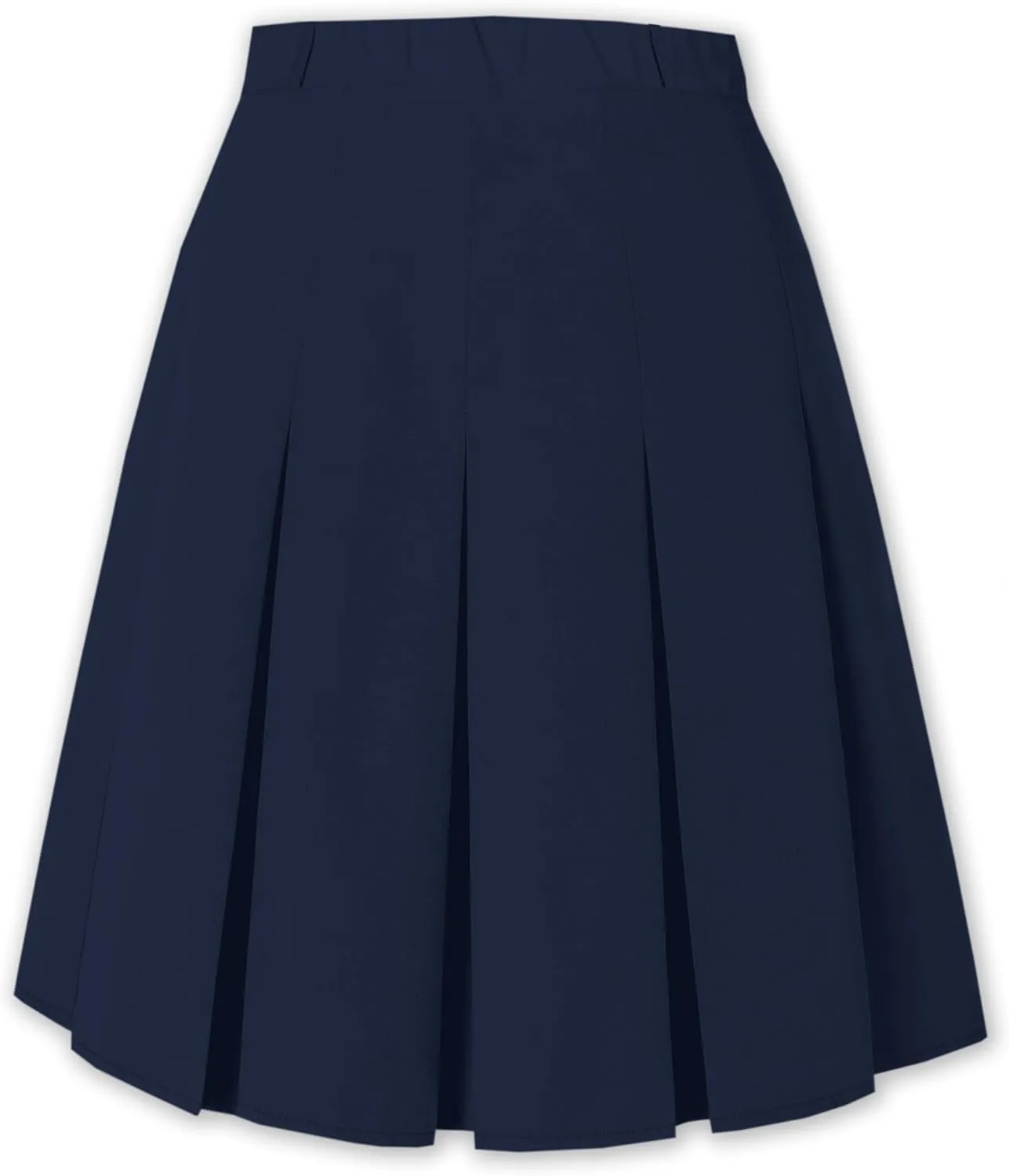 SANGTREE Women Knee Length Pleated Skirts, Girl Midi Long High Waisted Skirt, 6 Years - US 4XL