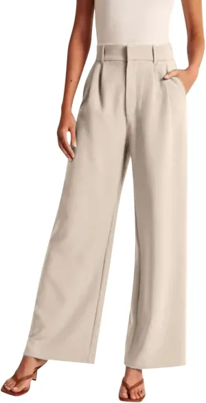 Solid Color Summer Capri for Women Casual Summer with Pockets Golf Pants Capri Lightweight Elastic Waist Capris Crop