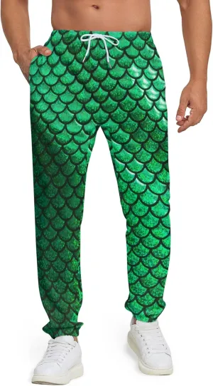 Sweatpants for Men 3D Printed Pants Joggers Pant Drawstring Sports Pants with 2 Side Pockets