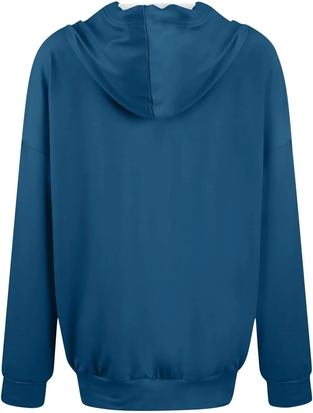 sweatshirts for women oversized hoodies fashion long sleeve button pullover sweater tops 2024 fall winter clothes