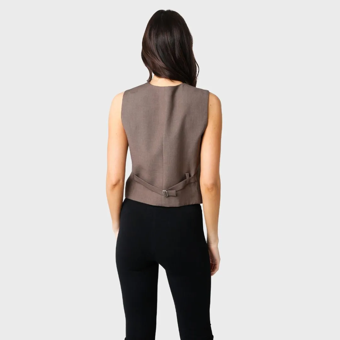 Taylor Vest (Truffle)
