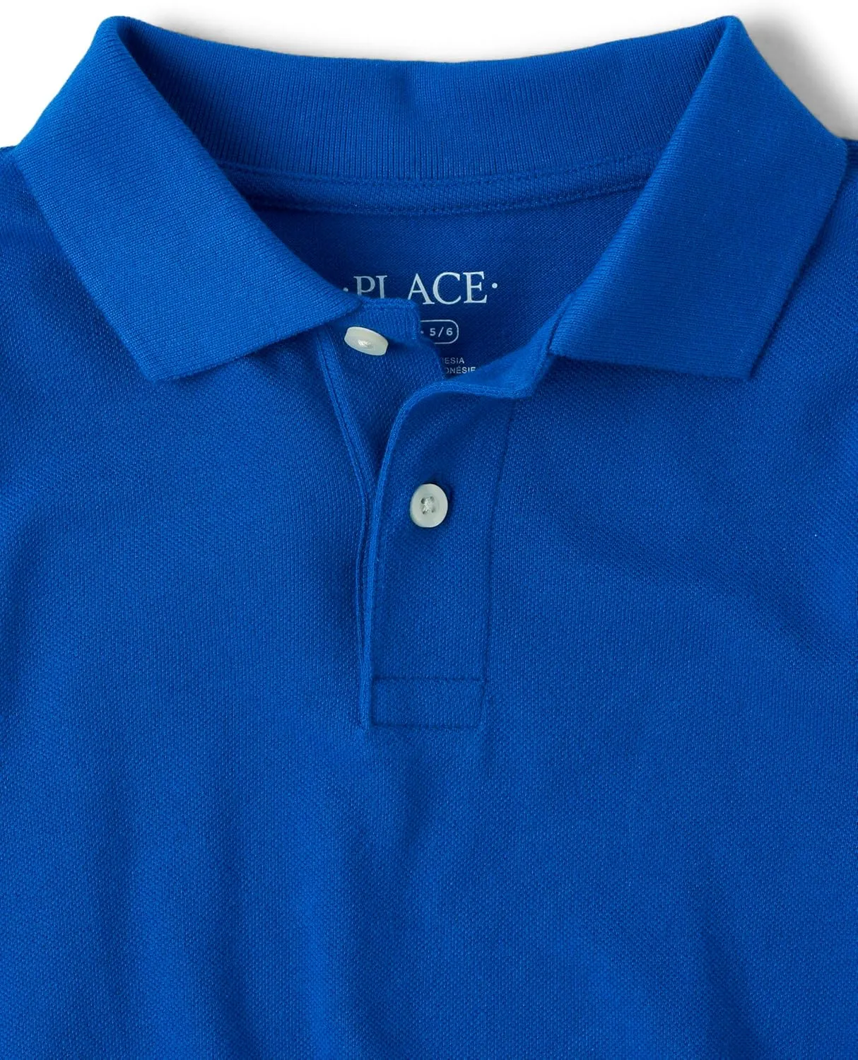 The Children's Place Boys Uniform Long Sleeve Pique Polo