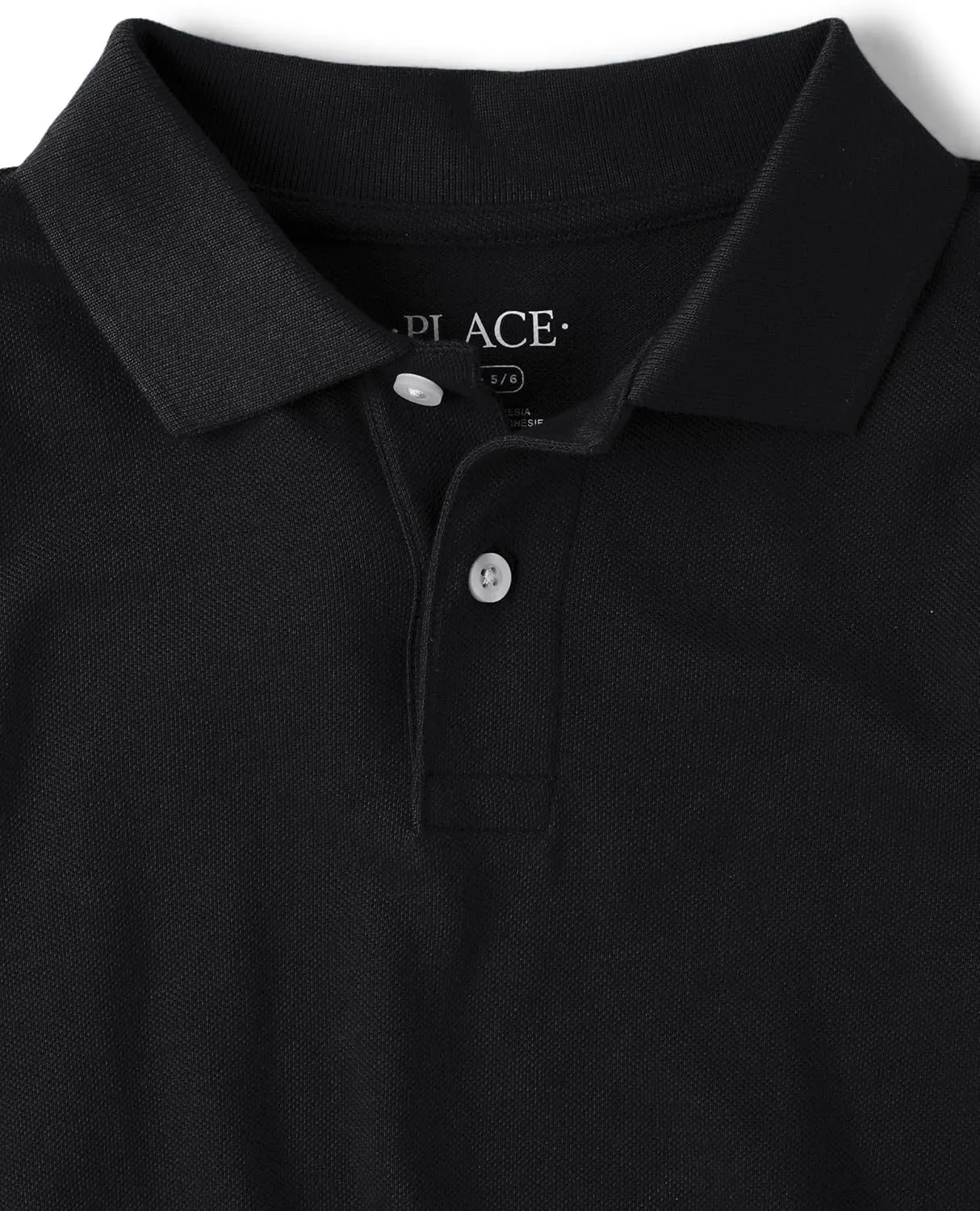 The Children's Place Boys Uniform Long Sleeve Pique Polo