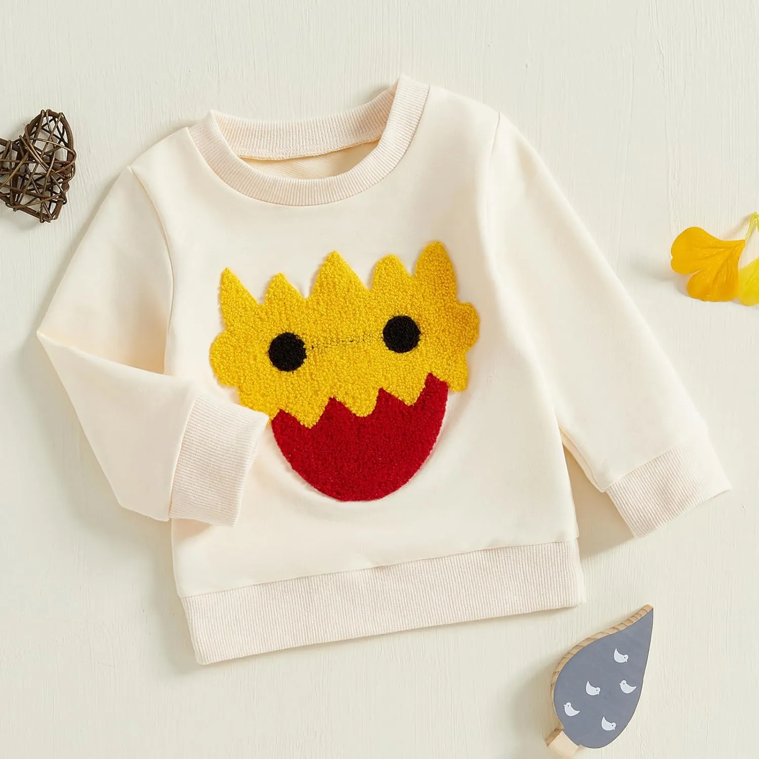 Toddler Baby Girl Boy Sweatshirt Color Block Long Sleeve Oversized Crewneck Pullover Tops Fall Winter Outfits