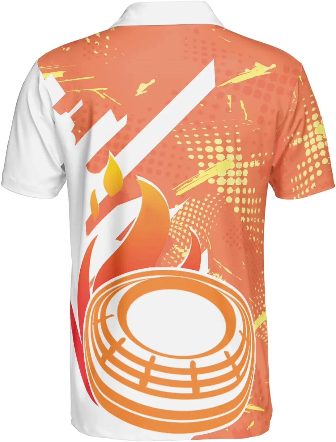 Trap Shooting Polo Shirt for Men & Women, Clay Trap Shooting Clothing Sporty Shirt Size S-5XL