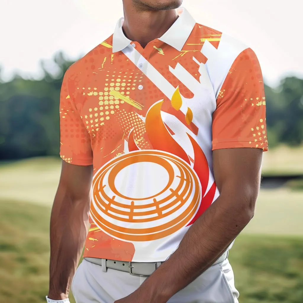 Trap Shooting Polo Shirt for Men & Women, Clay Trap Shooting Clothing Sporty Shirt Size S-5XL