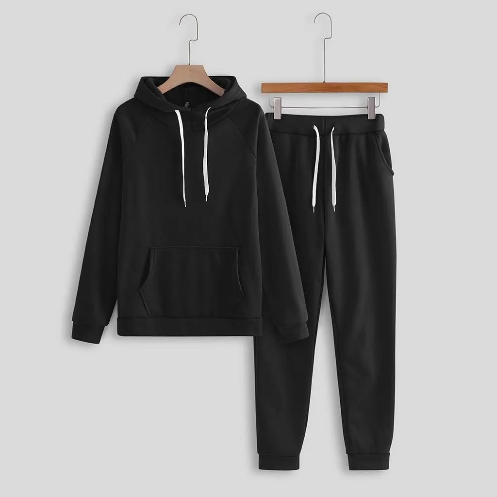 Women's 2 Piece Outfits Lounge Set Long Sleeve V Neck Athletic Sweat Pullover Sweatshirt Joggers
